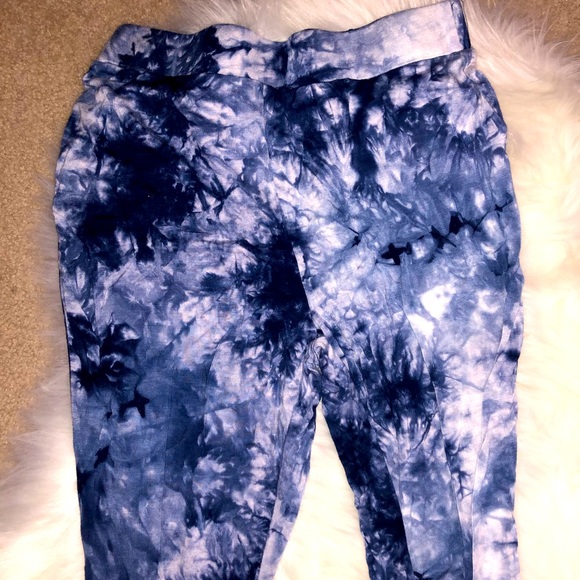 Tie Dye Flare Stretch Pants - Picture 2 of 2